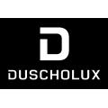 Duscholux Logo - Duscholux Brand weiß auf schwarz